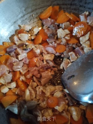 蔬菜鸡肉丁的做法步骤：4