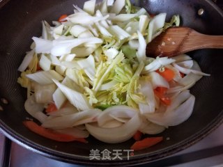 胡萝卜山药炒西芹的做法步骤：10