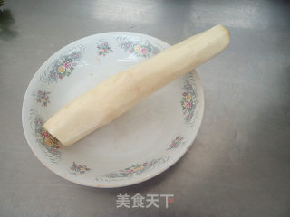 山药炒菠菜茎的做法步骤：2