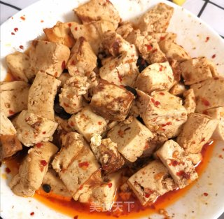 豆豉辣椒蒸老豆腐的做法步骤：6