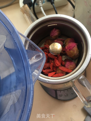 石斛陈皮牡丹花茶的做法步骤：5