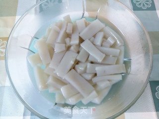 凉拌冻粉的做法步骤：3