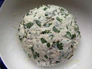 马齿苋发面馍的做法步骤：7