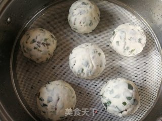 马齿苋发面馍的做法步骤：11