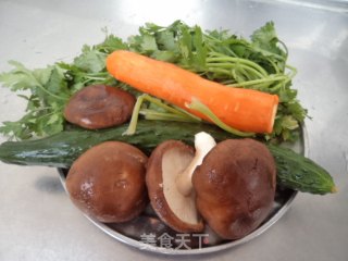 多彩豆芽菜的做法步骤：2