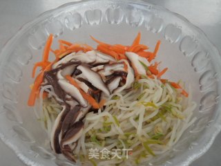 多彩豆芽菜的做法步骤：7