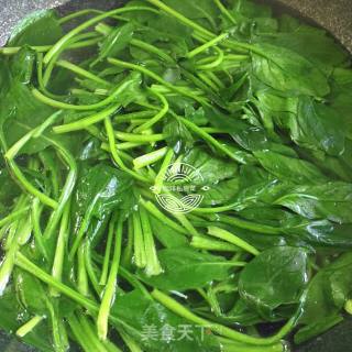 凉拌金针菇菠菜的做法步骤：8