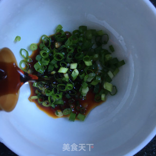 葱花豉油蒸蛋的做法步骤：3