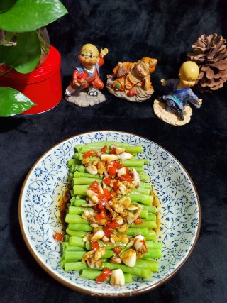蒜香拌豆角的做法步骤：9