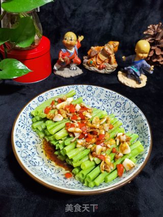 蒜香拌豆角的做法步骤：10