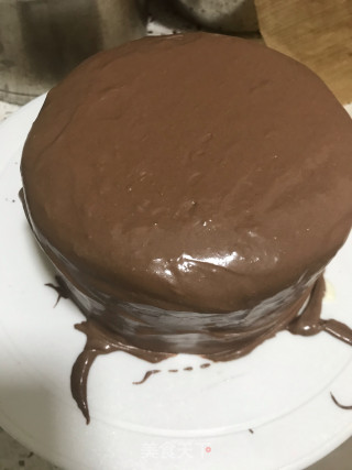 巧克力蓝莓蛋糕的做法步骤：28