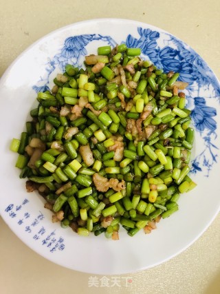 蒜薹炒肉的做法步骤：10