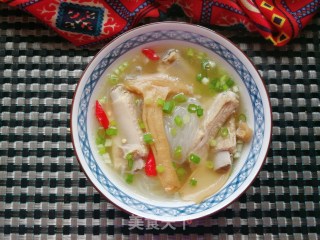 排骨清汤粉丝的做法步骤：9
