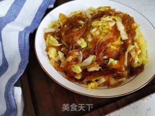 头菜炒粉条的做法步骤：10