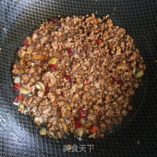 肉末青椒的做法步骤：3
