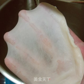 少女心爆棚❗超柔软奶香浓郁的蝴蝶结????面包的做法步骤：4