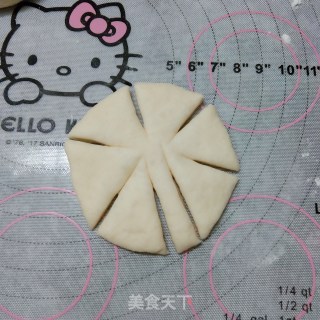 少女心爆棚❗超柔软奶香浓郁的蝴蝶结????面包的做法步骤：8