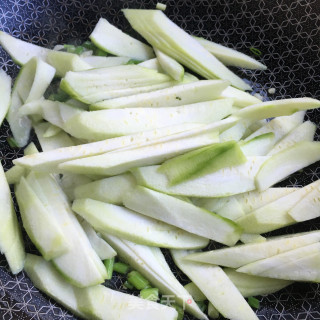 低脂番茄炒丝瓜的做法步骤：6