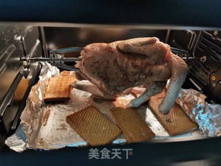 蜂蜜烤鸡的做法步骤：4