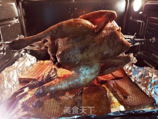 蜂蜜烤鸡的做法步骤：6