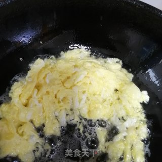 虾米鸡蛋炒油菜的做法步骤：2