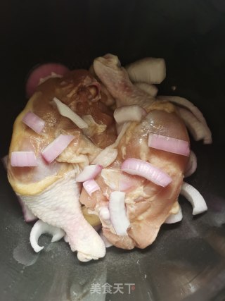 盐焗鸡腿的做法步骤：7