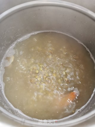 有灵魂的海带绿豆沙的做法步骤：2