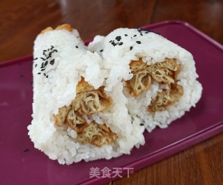 蒸饭卷油条的做法步骤：8