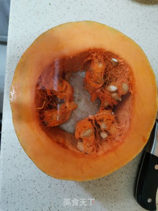 南瓜粥的做法步骤：1