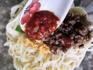 牛肉末拌面的做法步骤：11