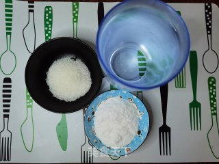 橘汁冰沙水晶粉的做法步骤：1