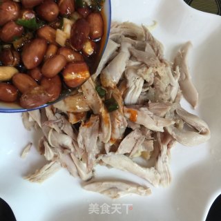 凉拌手撕鸡的做法步骤：8