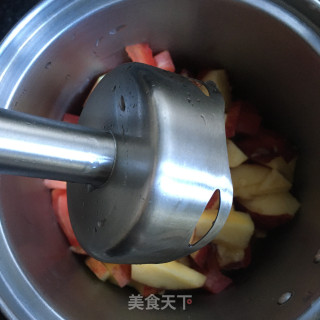 番茄桃子汁的做法步骤：5
