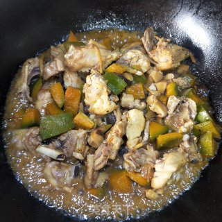 鸡肉香菇南瓜饭的做法步骤：11