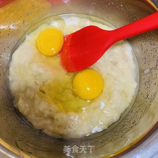 香蕉核桃仁蛋糕的做法步骤：6
