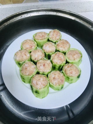 酿丝瓜的做法步骤：5