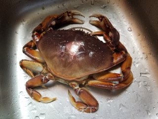 大肉蟹蒸糯米饭的做法步骤：2