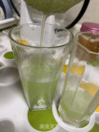 黄瓜蜂蜜饮的做法步骤：5