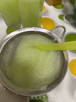黄瓜蜂蜜饮的做法步骤：6