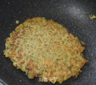 粉丝杂蔬饼的做法步骤：4