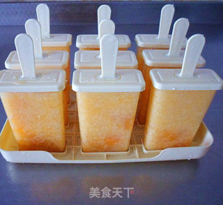 甜杏冰棍儿的做法步骤：6