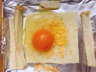 鸡蛋芝士开放三明治全餐的做法步骤：3