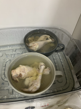 鸡腿鱼翅汤的做法步骤：5