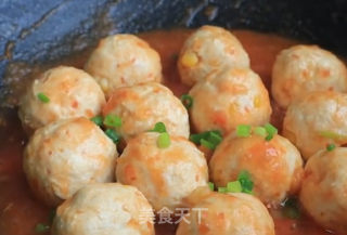 鸡肉丸的做法步骤：7