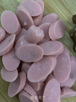 黄豆芽火腿炒豆干的做法步骤：4