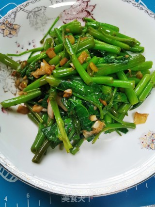蒜香空心菜的做法步骤：5