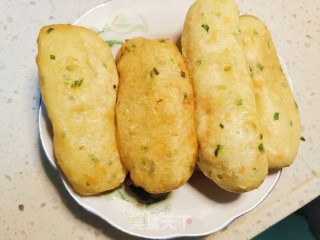 土豆油条的做法步骤：10