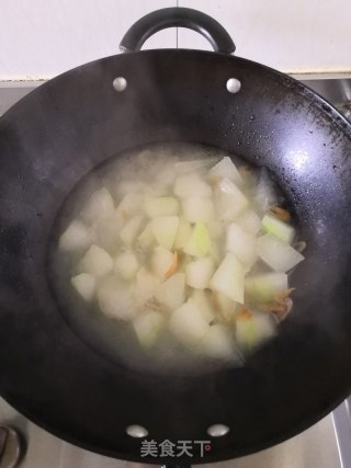 虾皮焖冬瓜的做法步骤：6