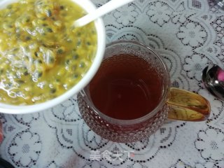 百香果青柠蜂蜜茶的做法步骤：6