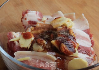 菜包肉的做法步骤：2